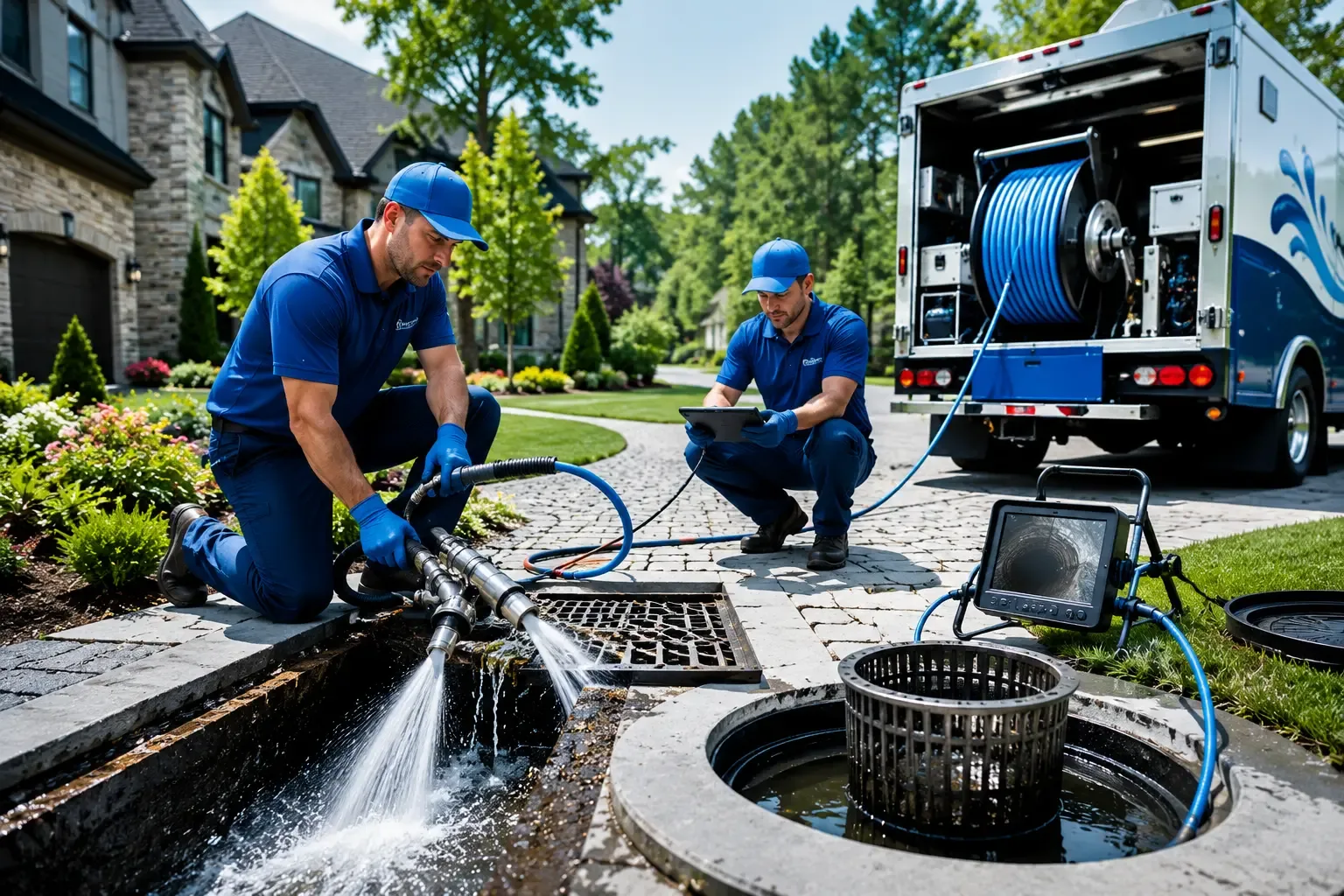 Local outdoor drain cleaning professionals in Barhamsville, VA